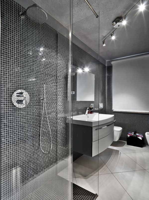 Stylish Shower with Rainhead